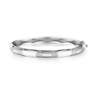 Silver Bangle, 6.5mm