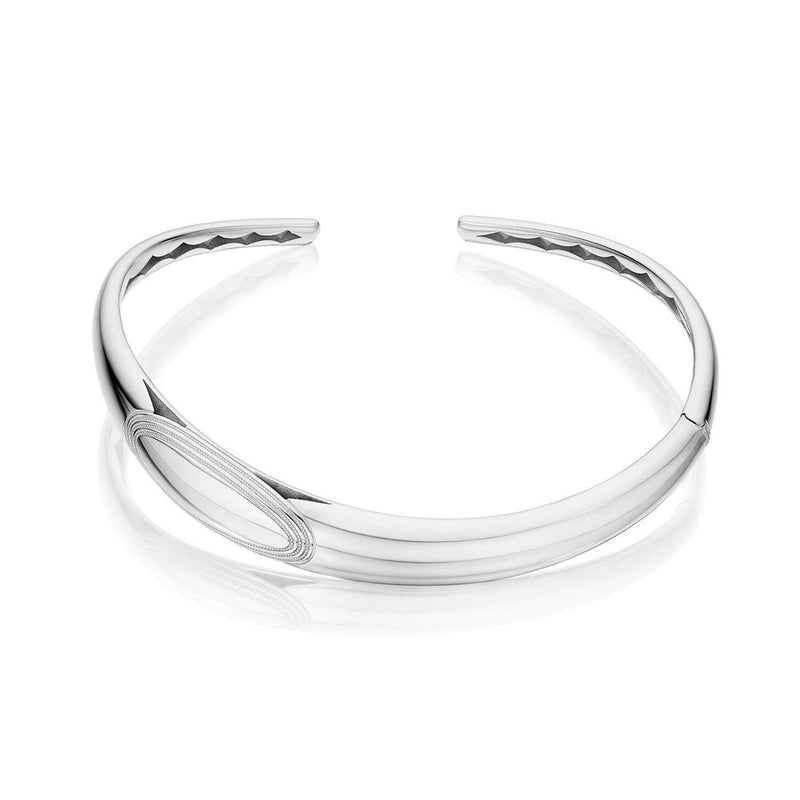 Silver Domed Choker