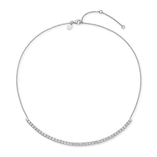40=2.01CTW 18KW UNIFORM 1/4 LINE PENDANT NECKLACE