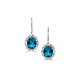 Doves by Doron Paloma London Blue Earrings E11228LBT