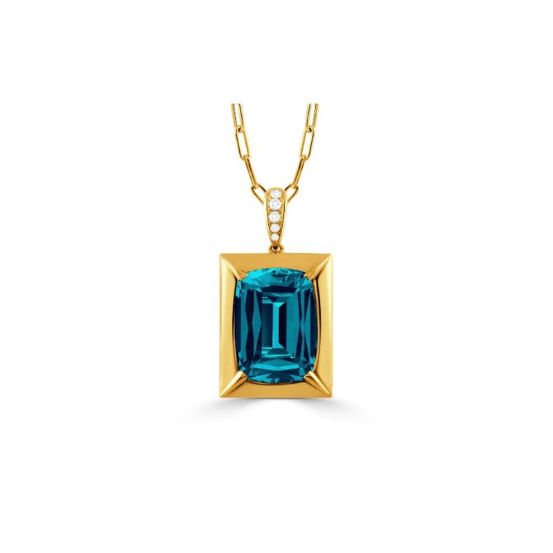 Doves by Doron Paloma London Blue Necklace P11571LBT-Y