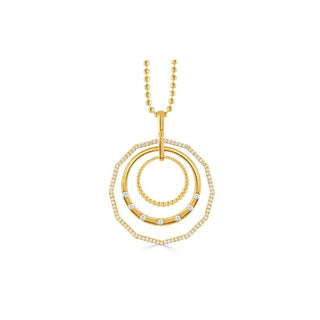 Doves by Doron Paloma Fibonacci Necklace P11226