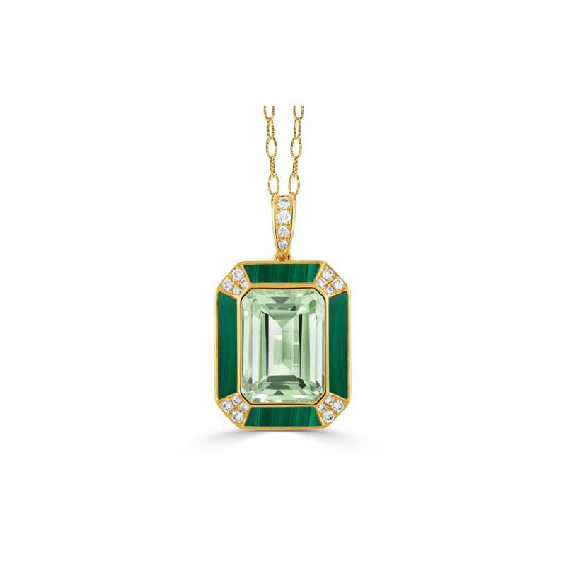 Doves by Doron Paloma Mint Mojito Necklace P8897GAMC