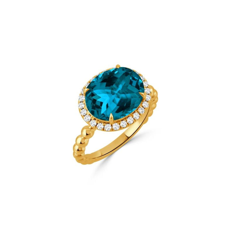 Doves by Doron Paloma London Blue Fashion Ring R11211LBT-Y
