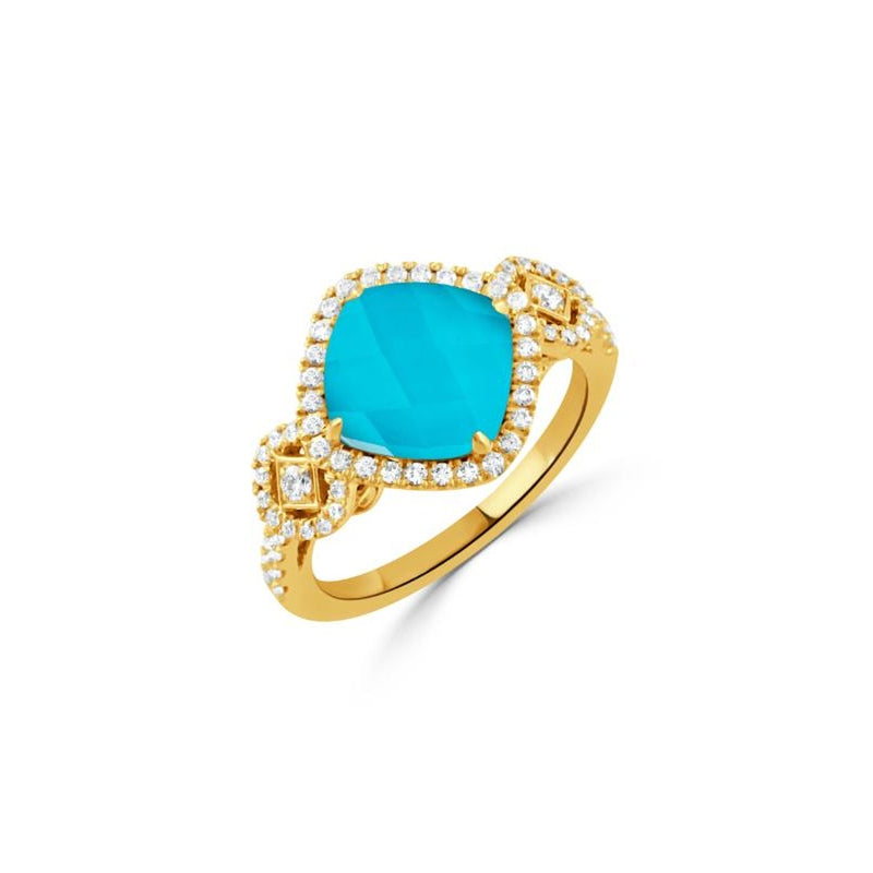 Doves by Doron Paloma St. Barths Fashion Ring R6261TQ-Y