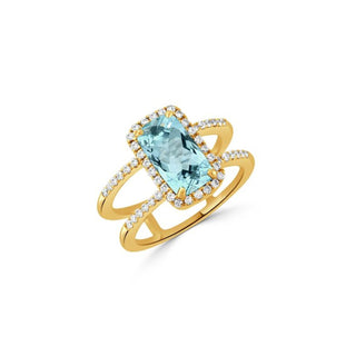 Doves by Doron Paloma Sky Blue Fashion Ring R8517BT-Y