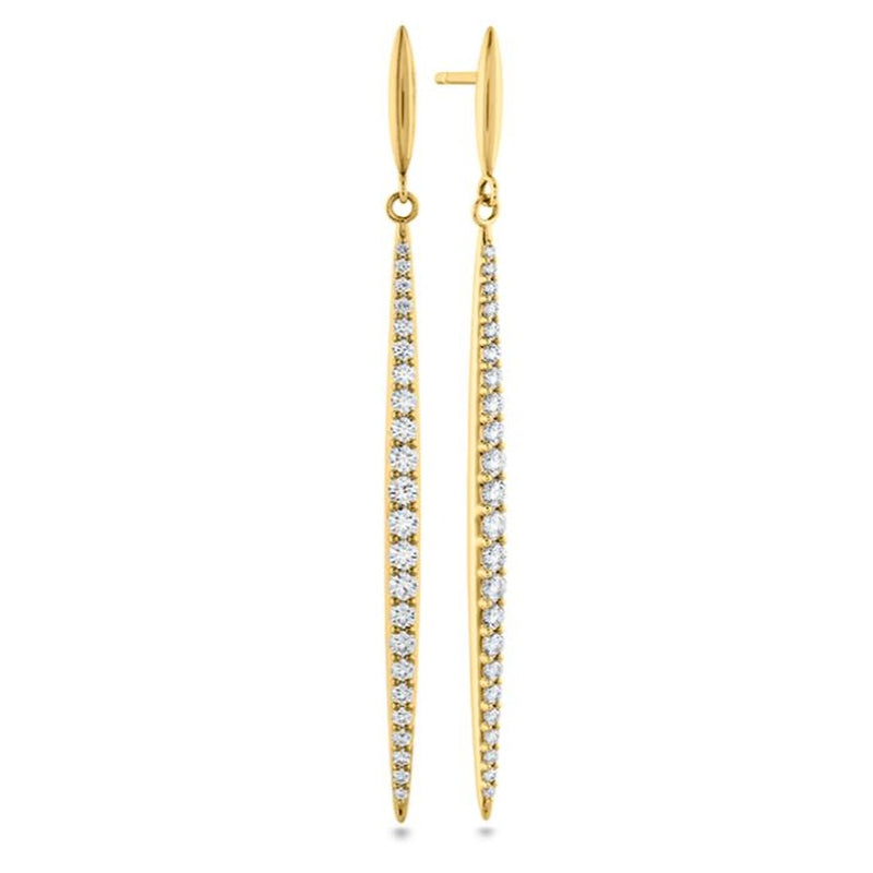 46=.87TW VS-SI GH 18KY DROP EARRINGS