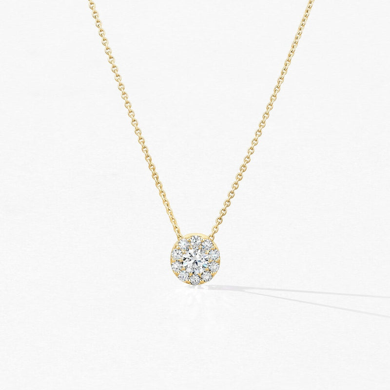11=.49CTW VS/SI IJ 18KY NECKLACE