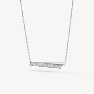18KW 50=.36CTW GH/VS NECKLACE