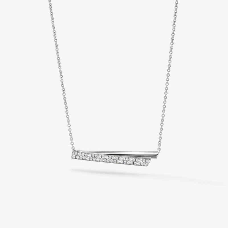 18KW 50=.36CTW GH/VS NECKLACE