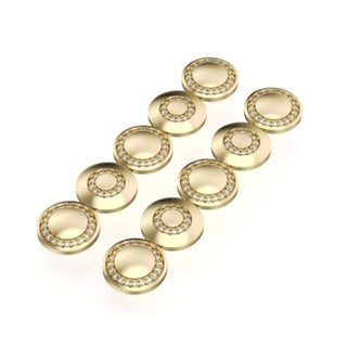 172=.89CTW LAB AURA 10KY DROP EARRINGS
