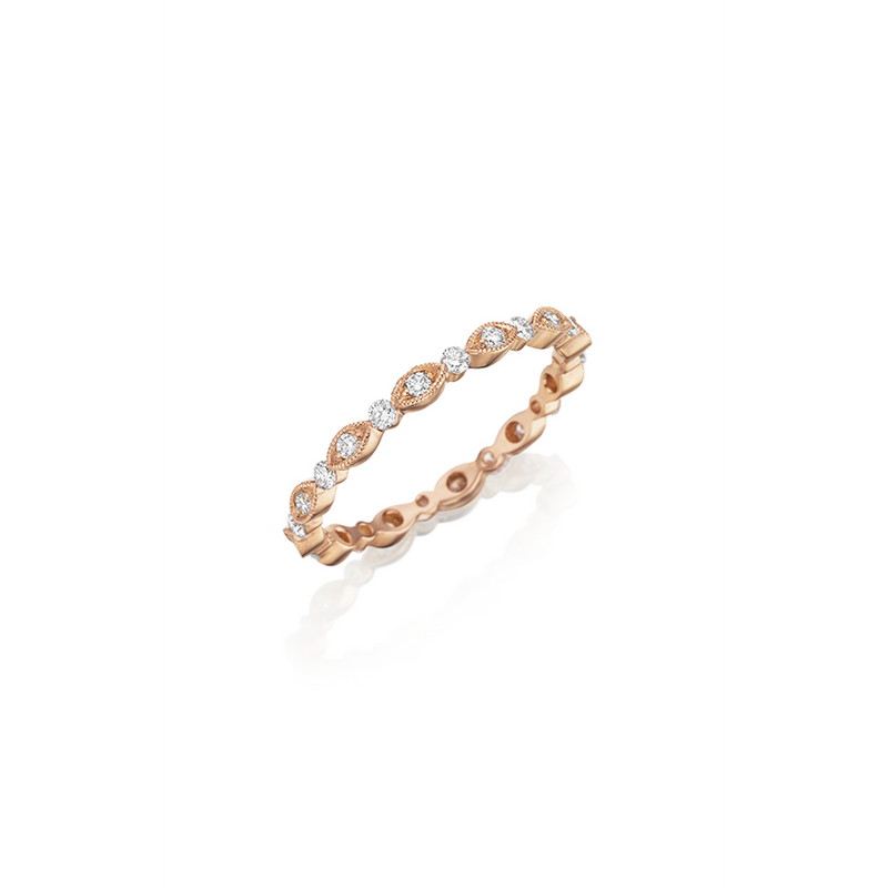 Henri Daussi Wedding Band R26-2E