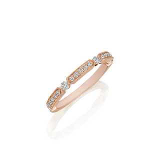 Henri Daussi Wedding Band R44-2H