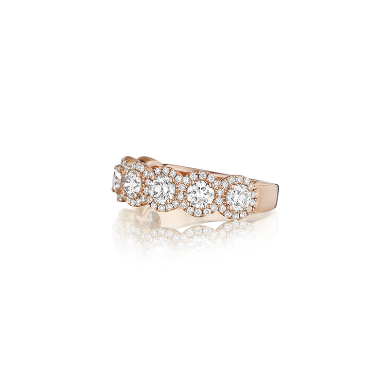 Henri Daussi Wedding Band R25-7H