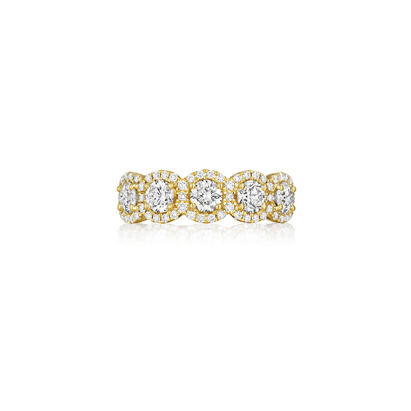 Henri Daussi Wedding Band R25-8H