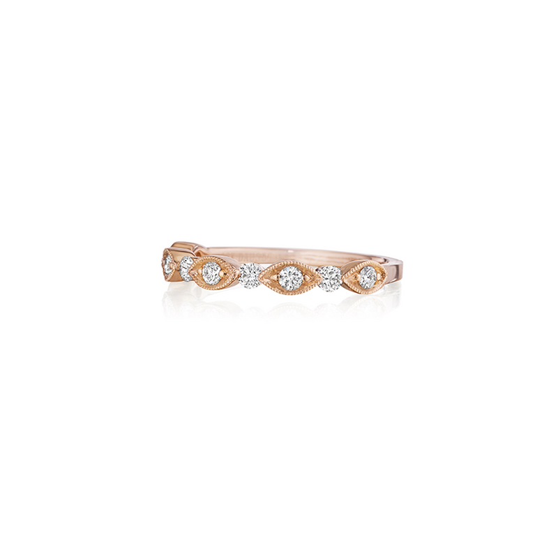 Henri Daussi Wedding Band R37-2H