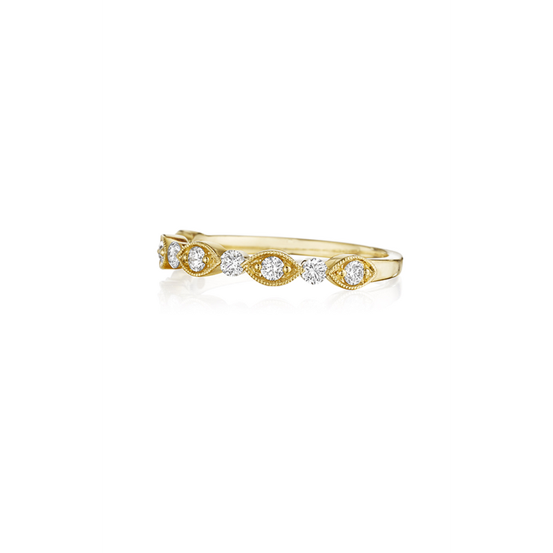 Henri Daussi Wedding Band R37-3H