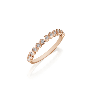 Henri Daussi Wedding Band R41-2H