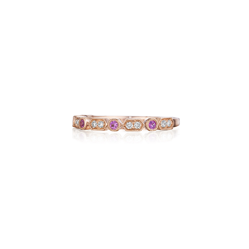 Henri Daussi Wedding Band R43-7H