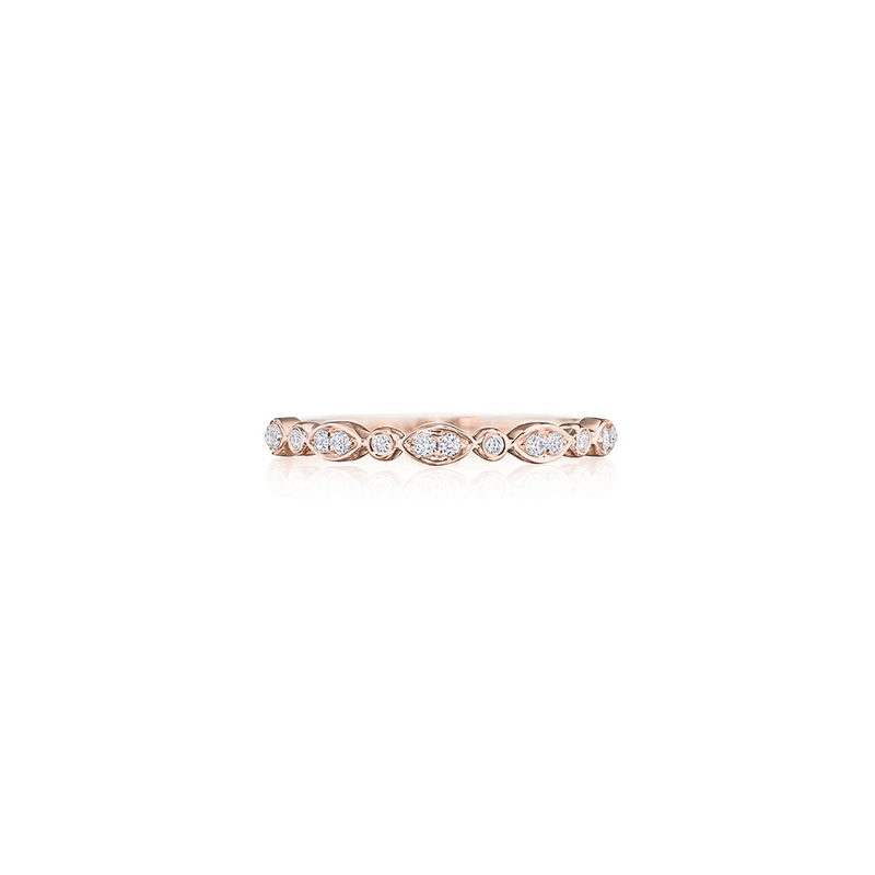 Henri Daussi Wedding Band R46-2H