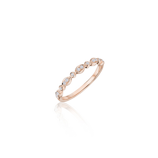 Henri Daussi Wedding Band R46-2H