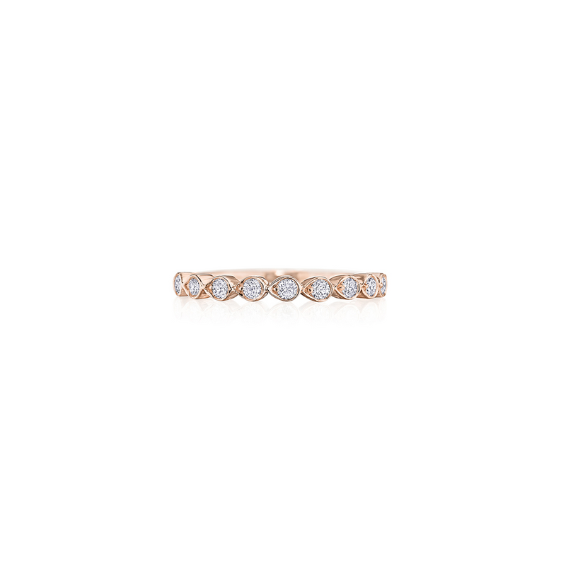 Henri Daussi Wedding Band R48-2H