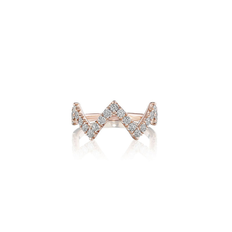 Henri Daussi Wedding Band R61-2H