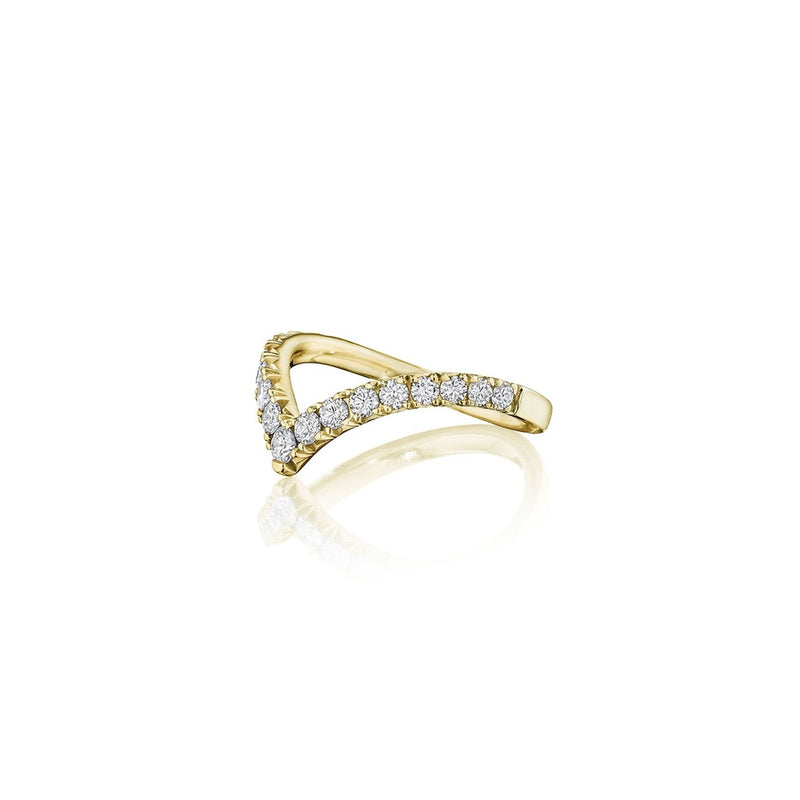 Henri Daussi Wedding Band R62-3H