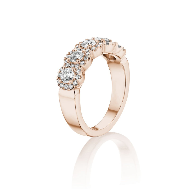 Henri Daussi Wedding Band R70-2H