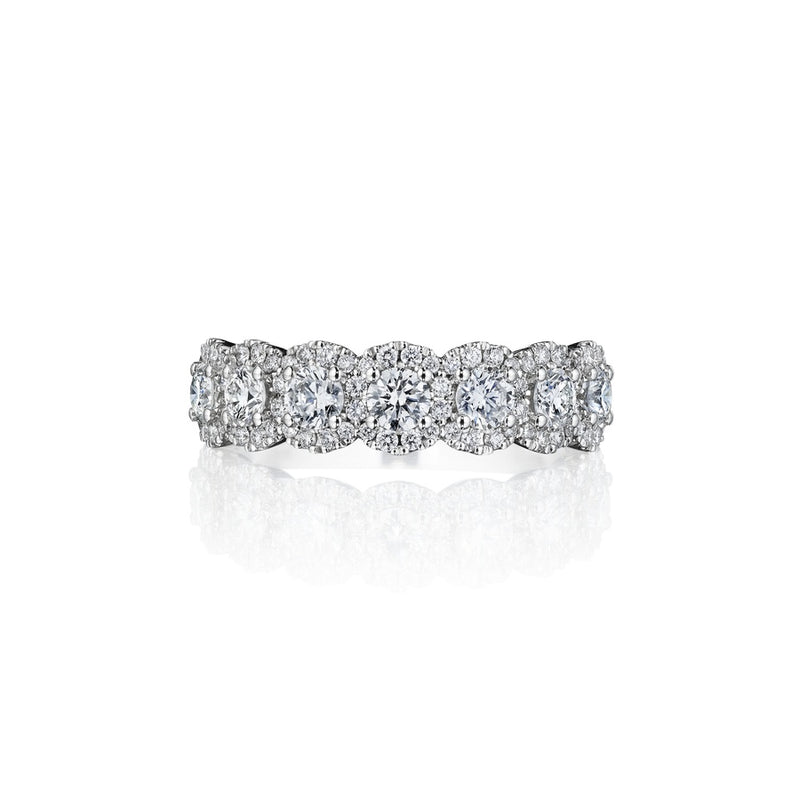 Henri Daussi Wedding Band R71-1H