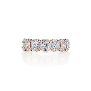 Henri Daussi Wedding Band R71-2H