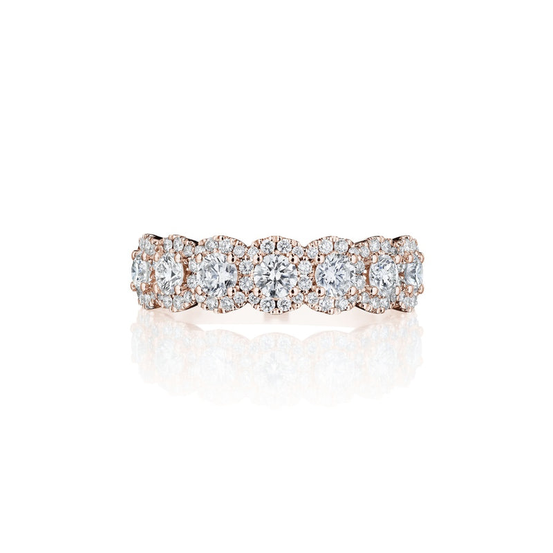 Henri Daussi Wedding Band R71-2H