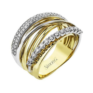66=.45CTW 18KYW RIGHT HAND RING