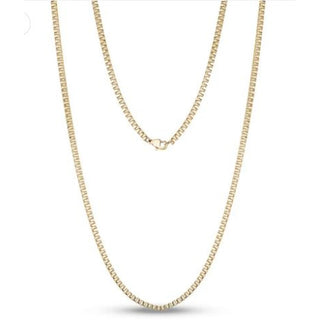 2.5MM GOLD STEEL CHAIN