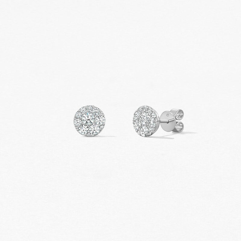 20=.34TW VS-SI G-H 18KW STUD EARRINGS
