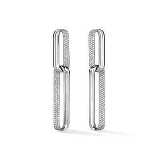 Hearts On Fire INSIDE/OUT Diamond Link Earrings UU2961 : 1.50 : : 18KR : GH/VS