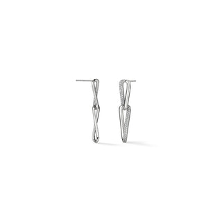 Hearts on Fire INSIDE/OUT Diamond Link Earrings UU2983 : 0.75 : : 18KR : GH/VS