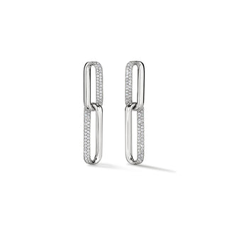 Hearts On Fire INSIDE/OUT Diamond Link Earrings UU2983 : 0.75 : : 18KW : GH/VS