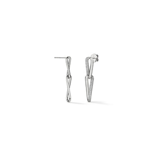 Hearts on Fire INSIDE/OUT Diamond Link Earrings UU2983 : 0.75 : : 18KY : GH/VS