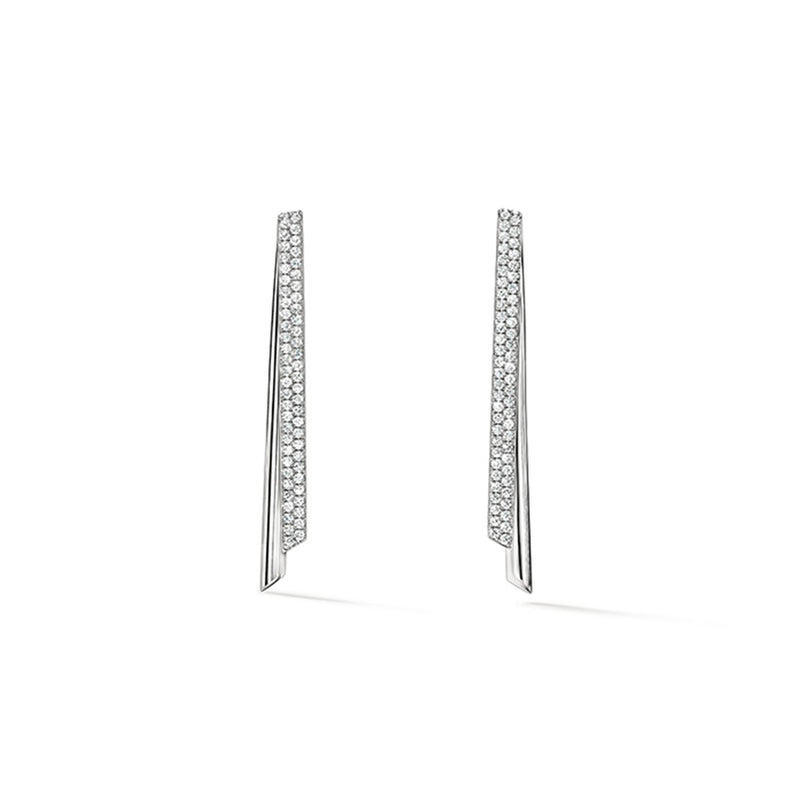 Hearts On Fire INSIDE/OUT Diamond Stiletto Flip Earrings UU2996 : 0.70 : : 18KR : GH/VS