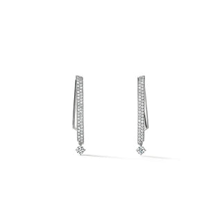 Hearts on Fire INSIDE/OUT Diamond Stiletto Flip Petite Earrings UU2985 : 0.85 : : 18KR : GH/VS