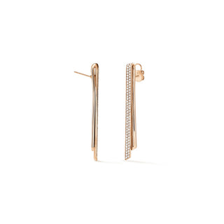 Hearts on Fire INSIDE/OUT Diamond Stiletto Flip Earrings UU2996 : 2.30 : : 18KR : GH/VS
