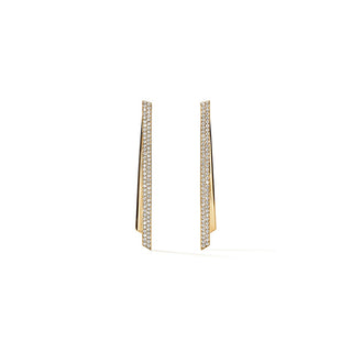 Hearts on Fire INSIDE/OUT Diamond Stiletto Flip Earrings UU2996 : 2.30 : : 18KY : GH/VS