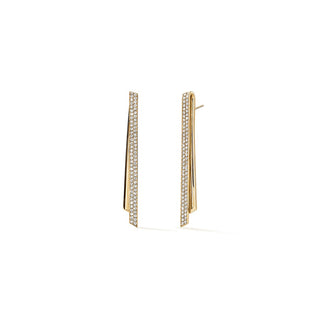 Hearts on Fire INSIDE/OUT Diamond Stiletto Flip Earrings UU2996 : 2.30 : : 18KY : GH/VS