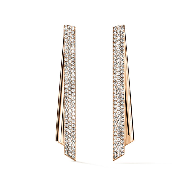 Hearts On Fire INSIDE/OUT Diamond Stiletto Flip Earrings UU2996 : 5.00 : : 18KR : GH/VS