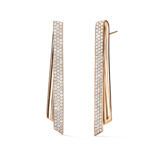 Hearts On Fire INSIDE/OUT Diamond Stiletto Flip Earrings UU2996 : 5.00 : : 18KR : GH/VS