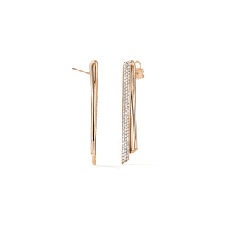 Hearts on Fire INSIDE/OUT Diamond Stiletto Flip Earrings UU2996 : 5.00 : : 18KR : GH/VS