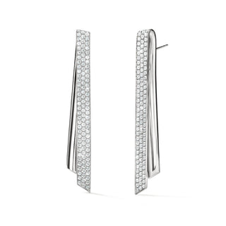 Hearts On Fire INSIDE/OUT Diamond Stiletto Flip Earrings UU2996 : 5.00 : : 18KW : GH/VS