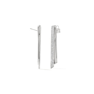 Hearts on Fire INSIDE/OUT Diamond Stiletto Flip Earrings UU2996 : 5.00 : : 18KW : GH/VS