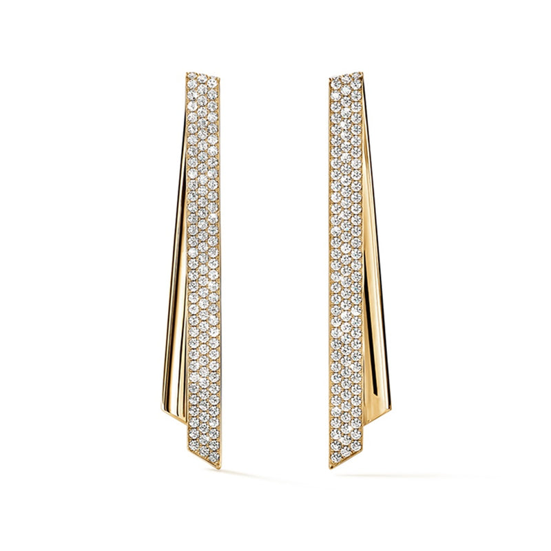 Hearts On Fire INSIDE/OUT Diamond Stiletto Flip Earrings UU2996 : 5.00 : : 18KY : GH/VS
